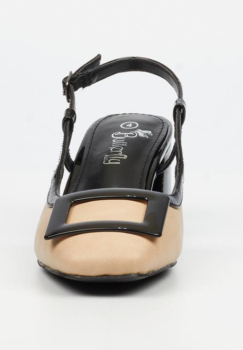 Butterfly Feet - Verity 1 slingback heel - beige