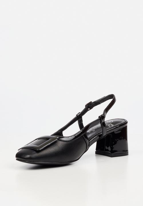 Butterfly Feet - Verity 1 slingback heel - black