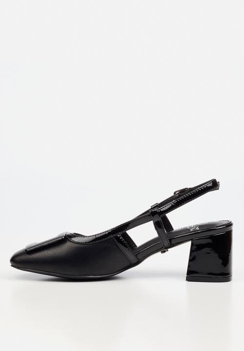 Butterfly Feet - Verity 1 slingback heel - black