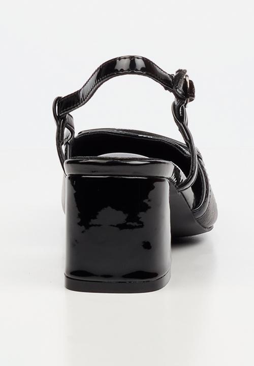 Butterfly Feet - Verity 1 slingback heel - black