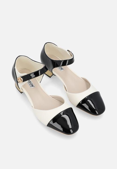 Madison® - Ottoline ankle strap - off white/black