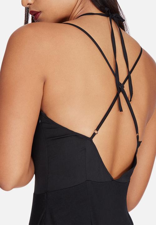Missguided - Silky strap detail bodysuit
