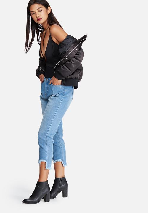 Missguided - Silky strap detail bodysuit