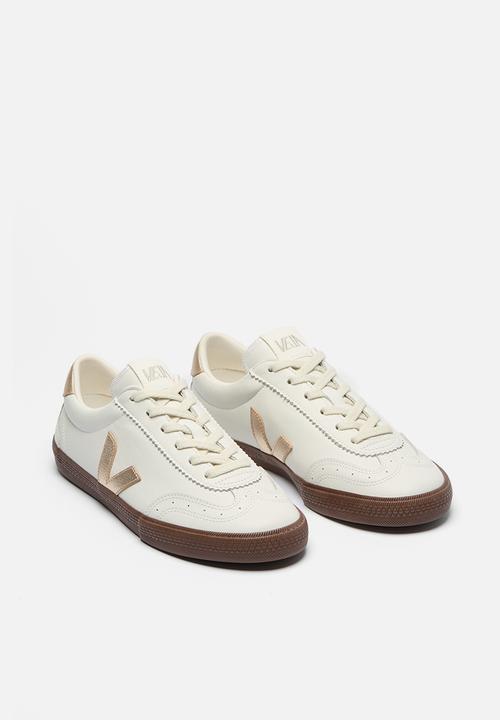 VEJA - Volley- White Platine Bark