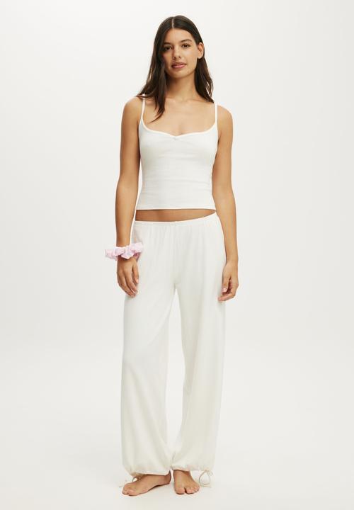 Cotton On - Dreamy Soft Pointelle Cami - Coconut Milk