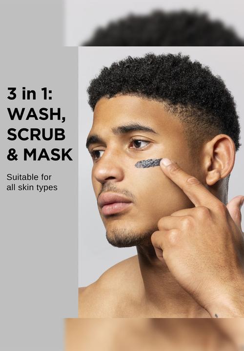 Garnier - Pure Active 3 in 1 Charcoal Wash - 150ml