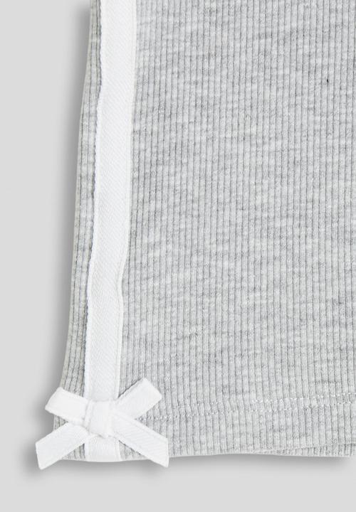 Cotton On - Hailey Bike Short - Grey Marle/Bows