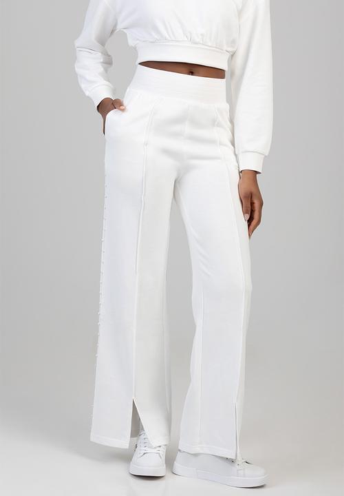 SISSY BOY - Cross It Off Sweat Pants - Off White