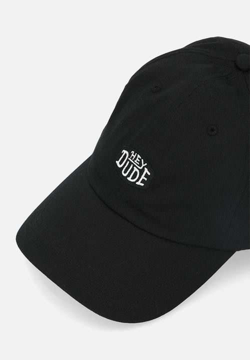 Hey Dude - Dad Cap - Black