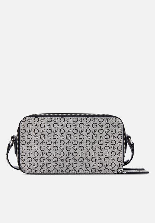 GUESS - Sofia Mini Crossbody Top Zip Bag - Black