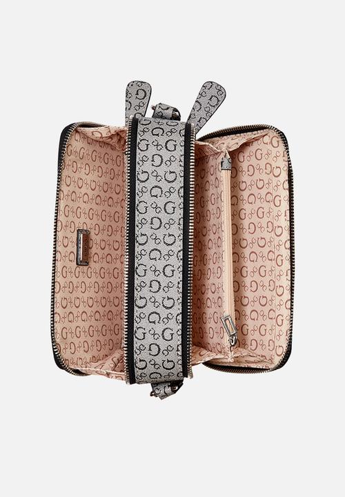 GUESS - Sofia Mini Crossbody Top Zip Bag - Black