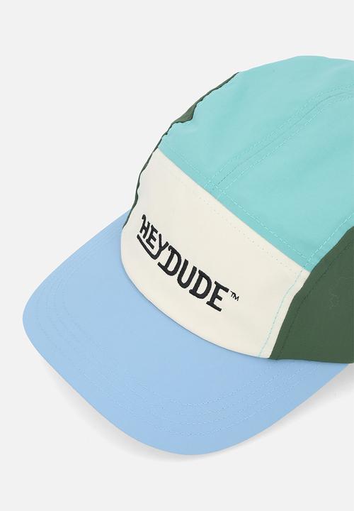 Hey Dude - 6 Panel Multi - Blue Green