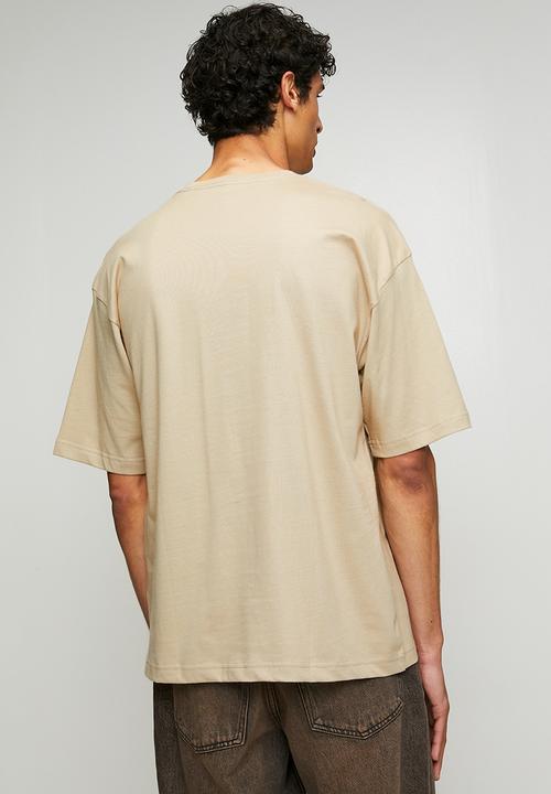 adidas Originals - Trefoil   Tee - Khaki Beige