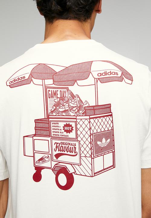 adidas Originals - Food Cart Tee - cloud white