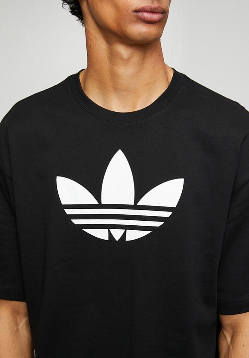 adidas Originals - Trefoil    Tee - Black/Wht
