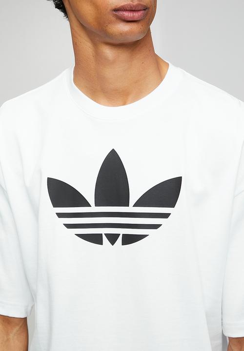 adidas Originals - Trefoil    Tee - White/Blk