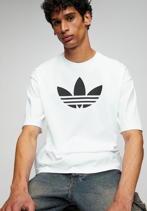 adidas Originals - Trefoil    Tee - White/Blk