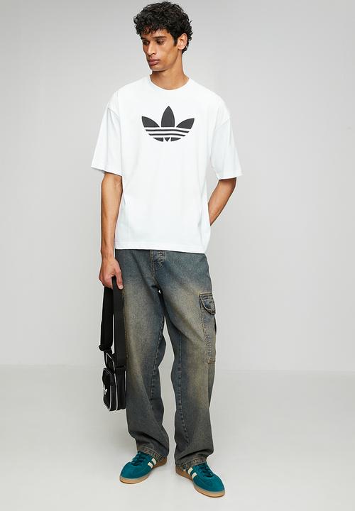 adidas Originals - Trefoil    Tee - White/Blk