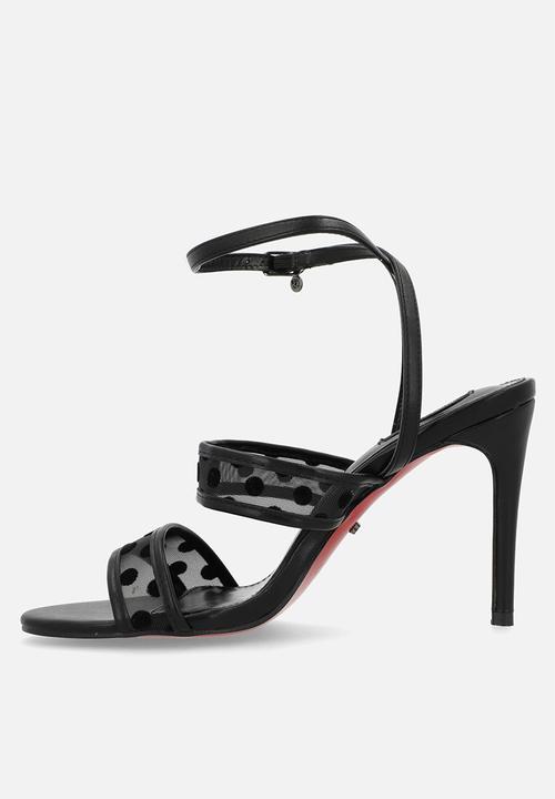 Miss Black - Jazz 50 open toe ankle strap - black