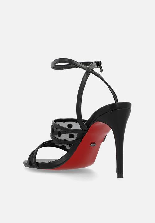 Miss Black - Jazz 50 open toe ankle strap - black