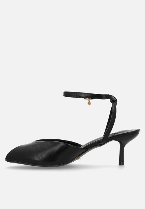 Miss Black - Nila 1 open toe ankle strap - black