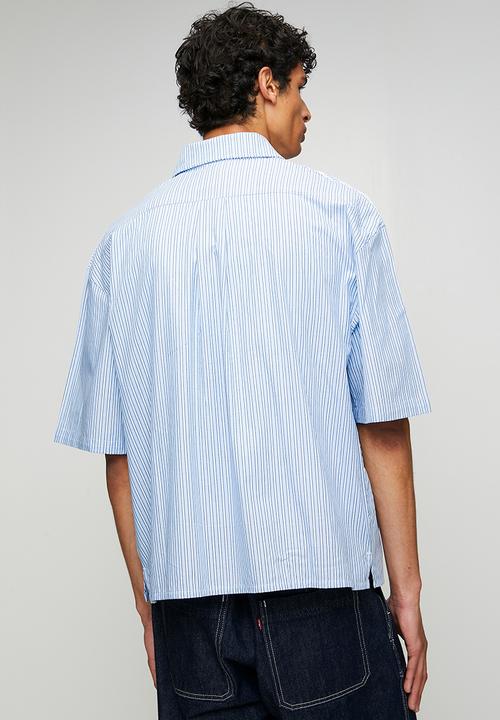 adidas Originals -  Originals AOA Button Up Shirt - Night Indigo Blue