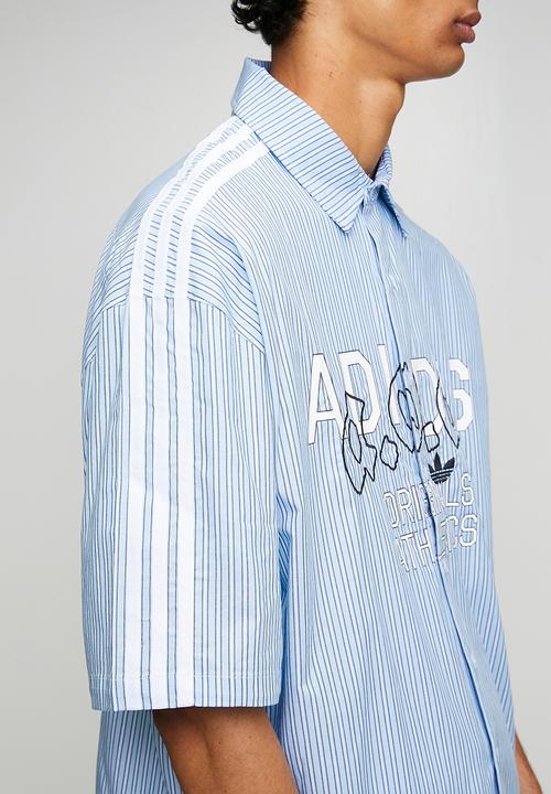 adidas Originals -  Originals AOA Button Up Shirt - Night Indigo Blue