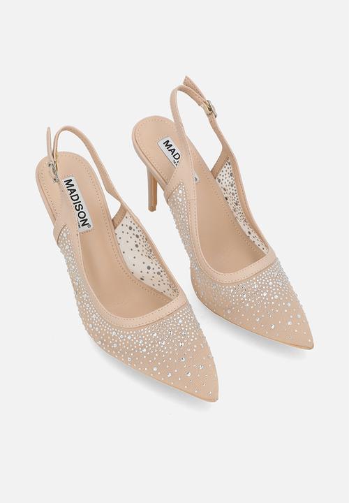 Madison® - Quinn close toe slingback heel - beige 