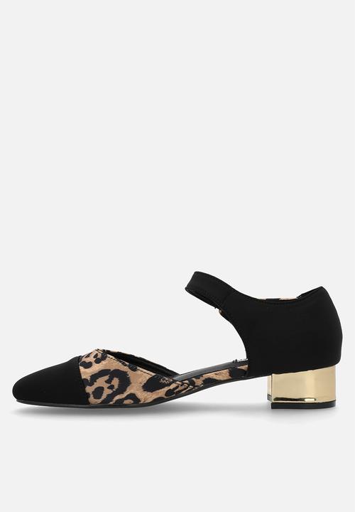 Madison® - Ottoline ankle strap - leopard/ black