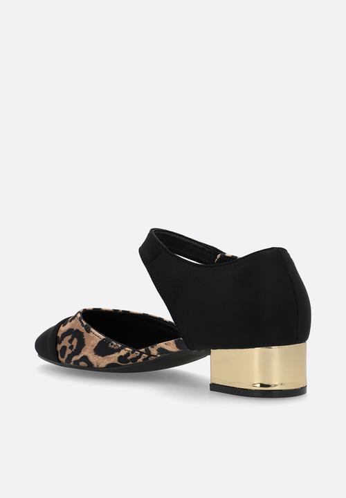 Madison® - Ottoline ankle strap - leopard/ black