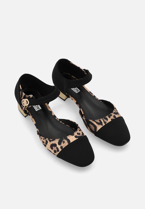 Madison® - Ottoline ankle strap - leopard/ black