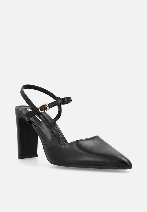 Madison® - Quill close toe slingback heel - black