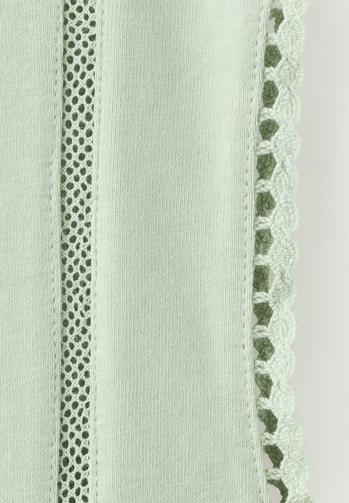 MANGO - T-shirt marea - light/pastel green