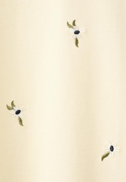 MANGO - T-shirt flowi - light/pastel yellow