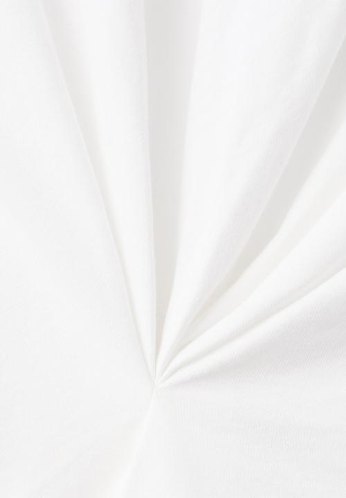 MANGO - T-shirt kiwix - white