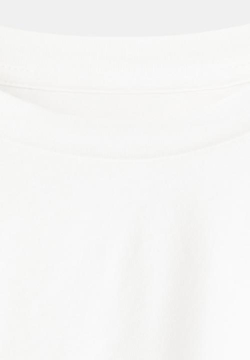 MANGO - T-shirt kiwix - white