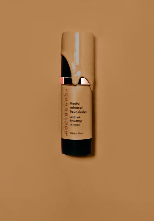 Youngblood Mineral Cosmetics - Liquid Mineral Foundation - Nutmeg