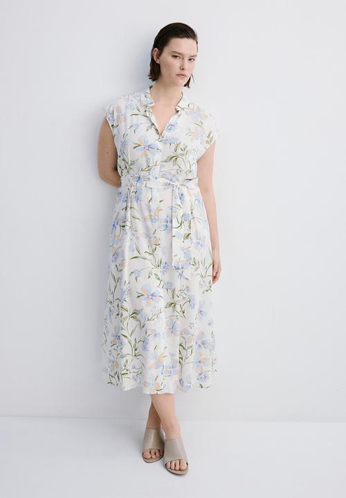 MANGO - Dress apple2 - light beige