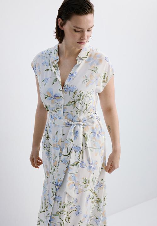 MANGO - Dress apple2 - light beige