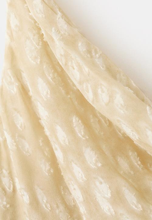 MANGO - Dress livy - light beige