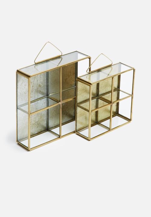 Sixth Floor - Trinket frame set of 2