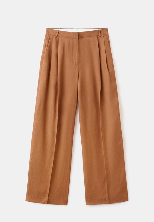 MANGO - Trousers minesota - rust/copper