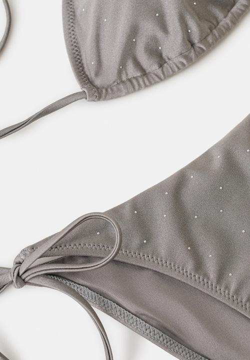 MANGO - Bikini pantie cosmic- gray