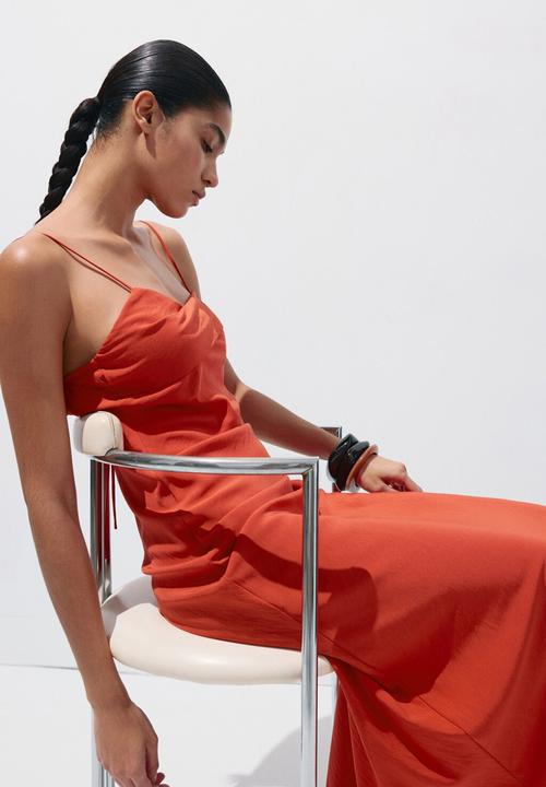 MANGO - Dress adri - red