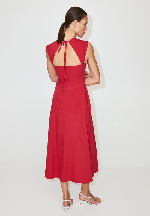 MANGO - Dress mouse - red