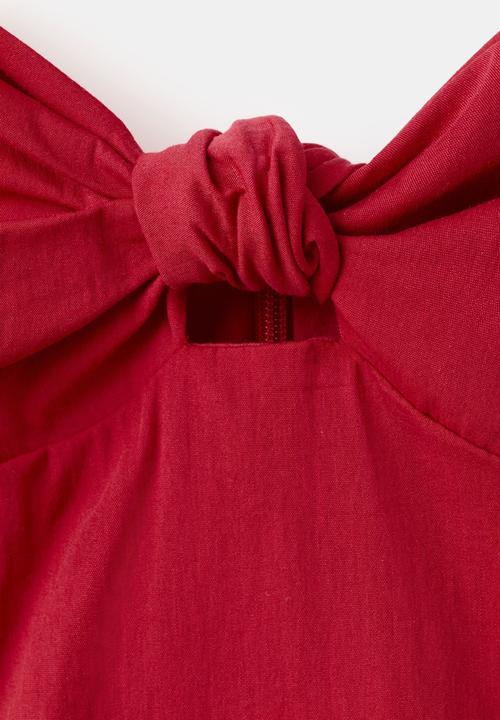 MANGO - Dress mouse - red