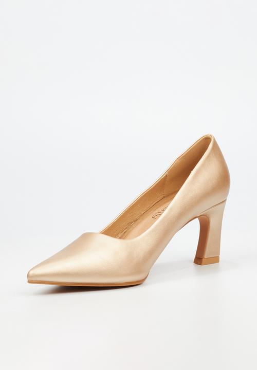 Butterfly Feet - Alesia 2 court heel - champagne