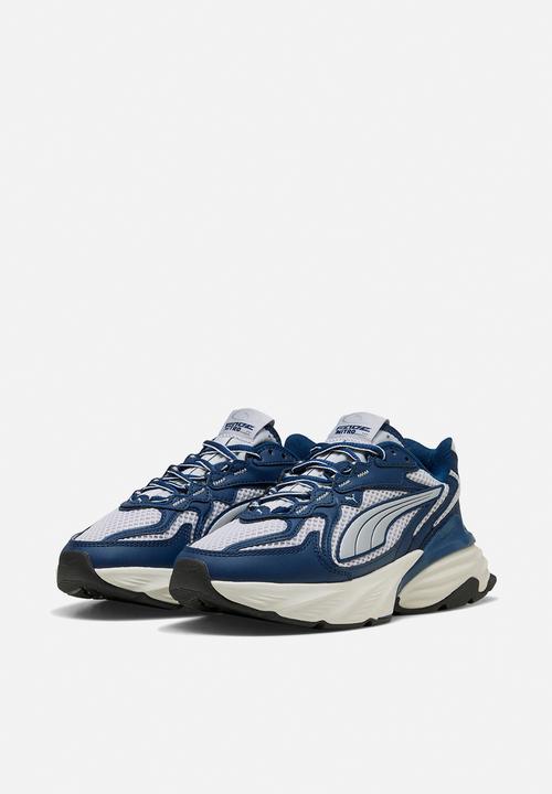 PUMA - Fade Nitro Ls Jr - Silver Mist-Persian Blue