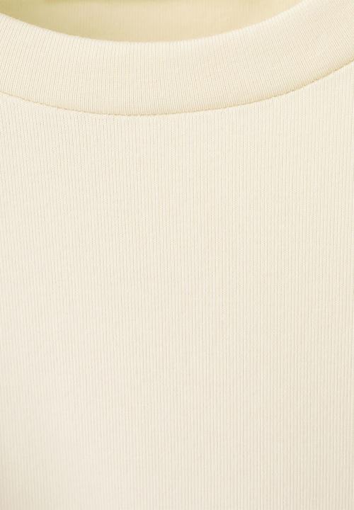 MANGO - T-shirt lazo - light/pastel yellow