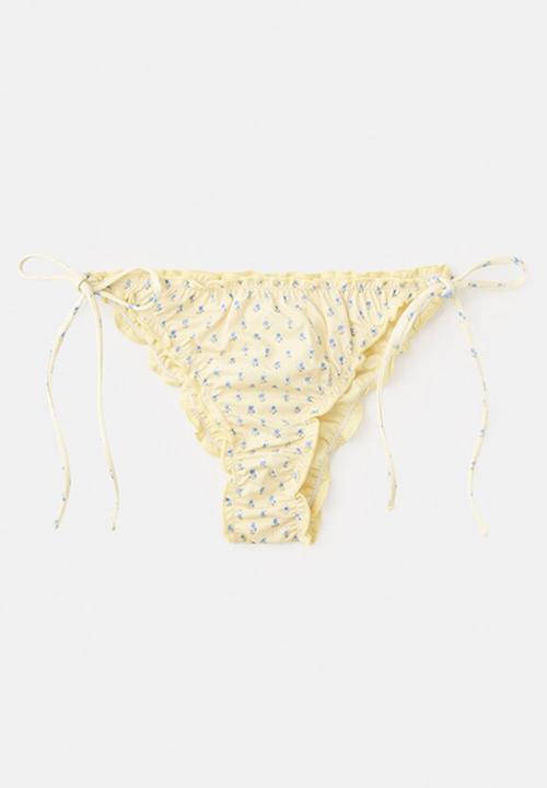 MANGO - Bikini pantie hidra - light/pastel yellow